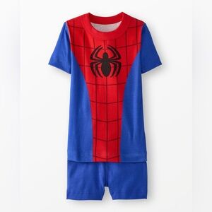 Hanna Andersson Red and Blue Spider-Man Pajama Set